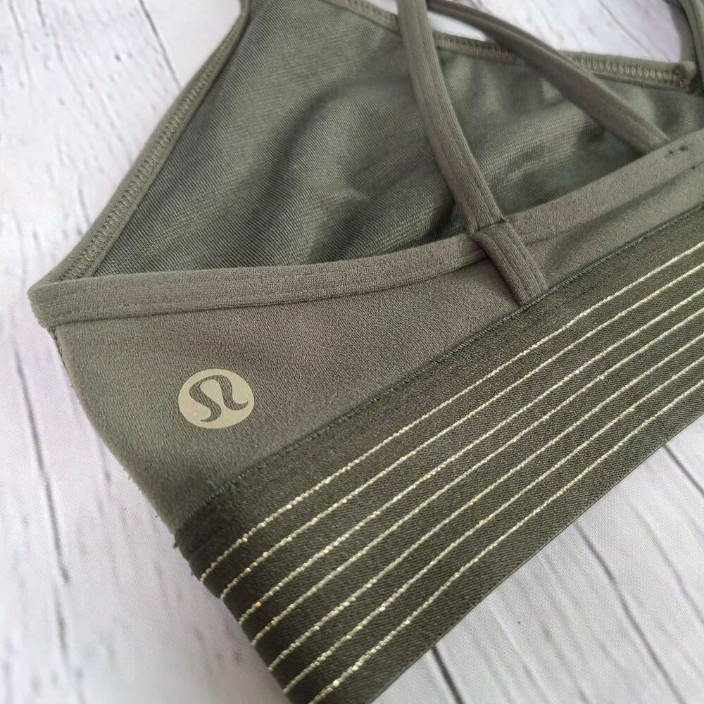 lululemon Principal Dnace Sport Bra Size 4